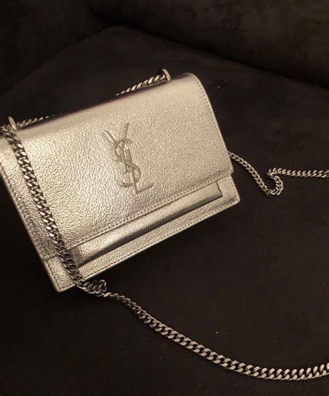 ysl silver blogger bag|ysl blogger bag discontinued.